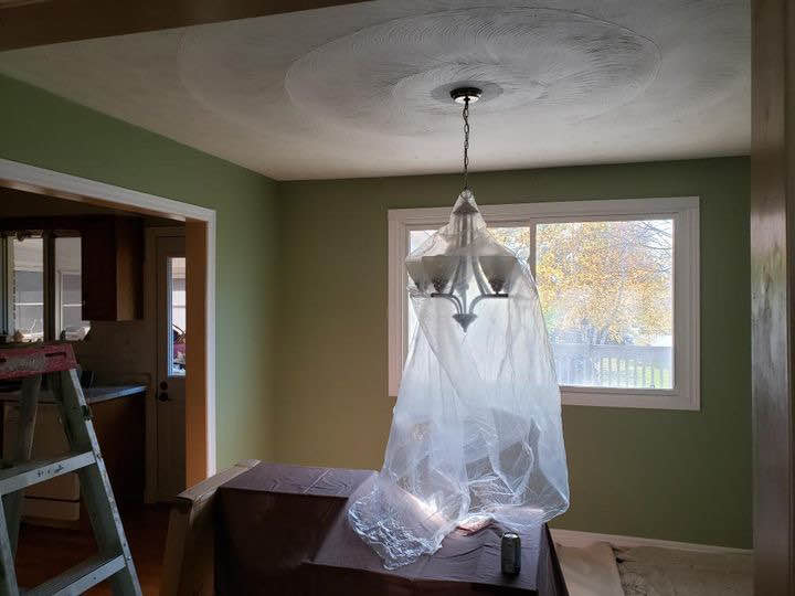 Interior painting project in Peterborough