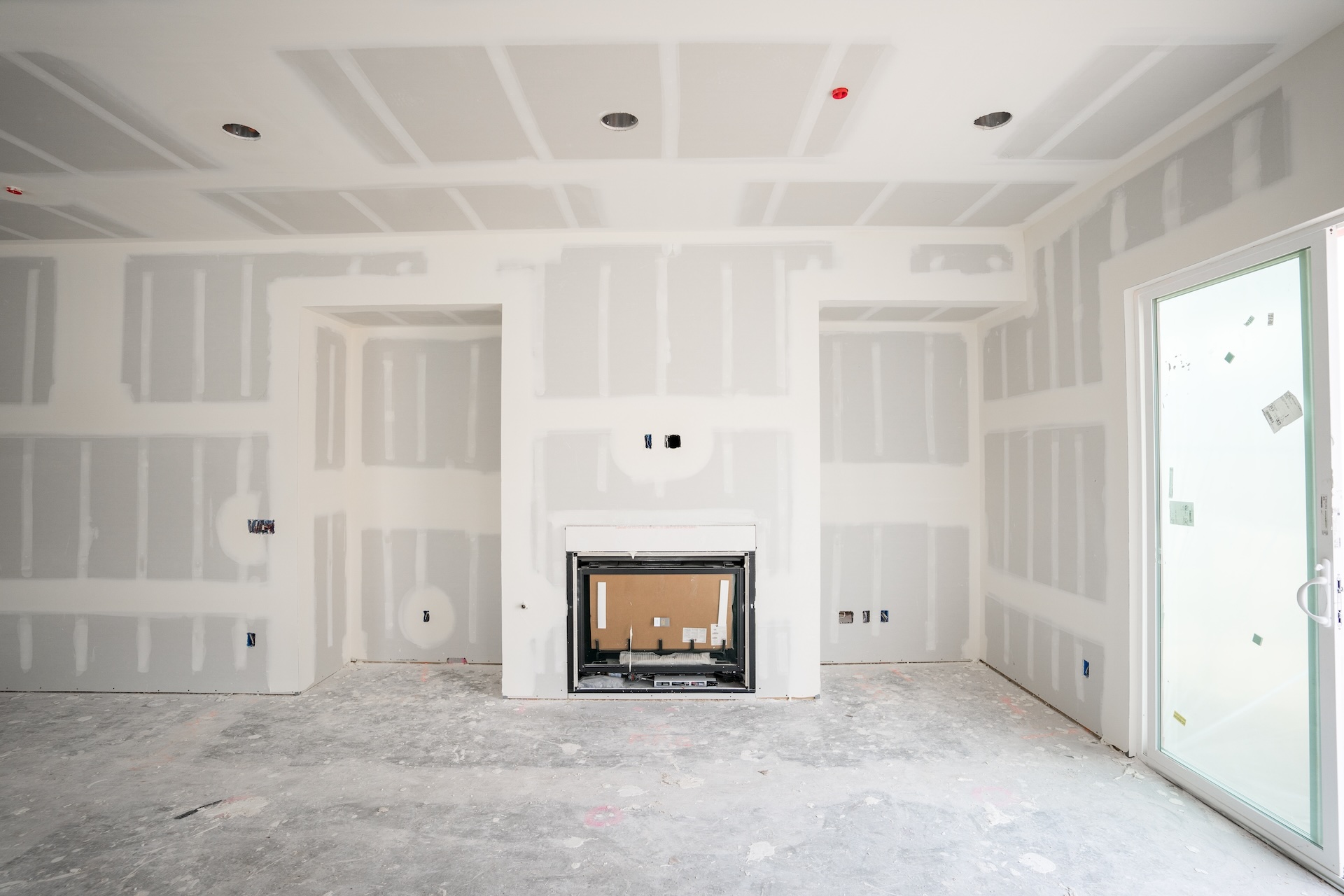 Drywall finishing projects